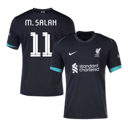 Mens Liverpool 2025/26 Away Jersey – M. Salah 11
