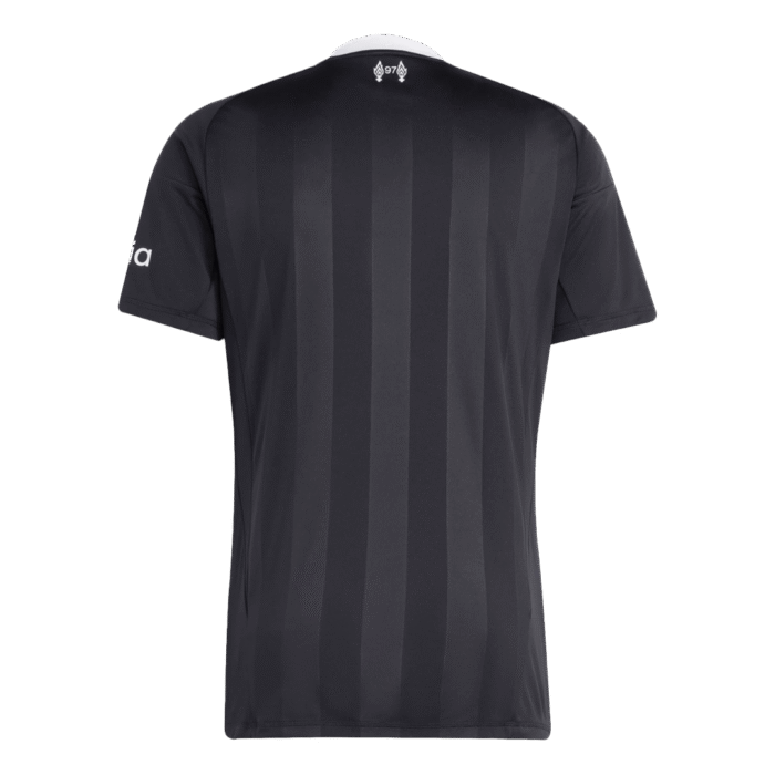 Mens Liverpool 2025/26 Goalkeeper Black Jersey