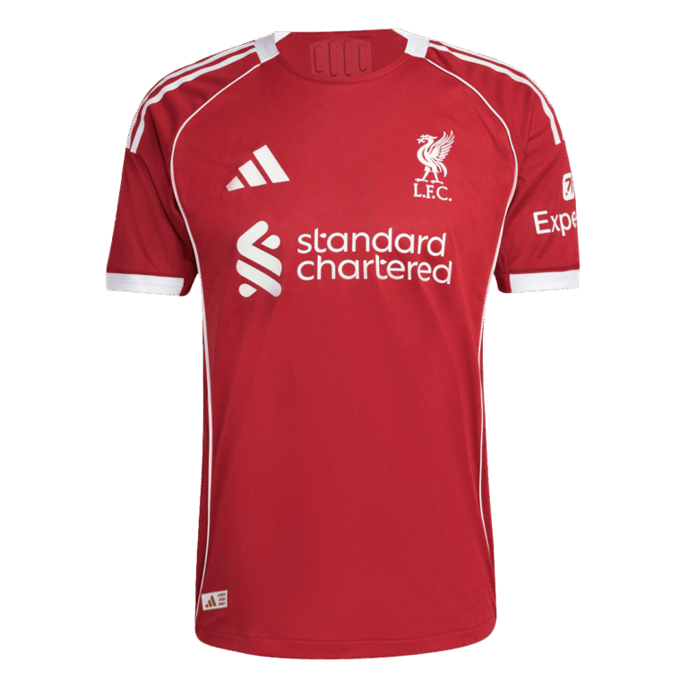 Mens Liverpool 2025/26 Home Jersey – Wirtz 7