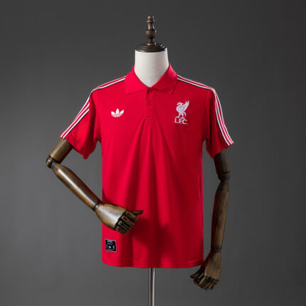 Mens Liverpool 2025/26 Red Polo