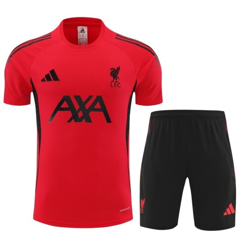 Mens Liverpool 2025/26 Red suit Training Jersey