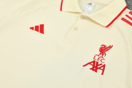 Mens Liverpool 2025/26 Suit White Polo