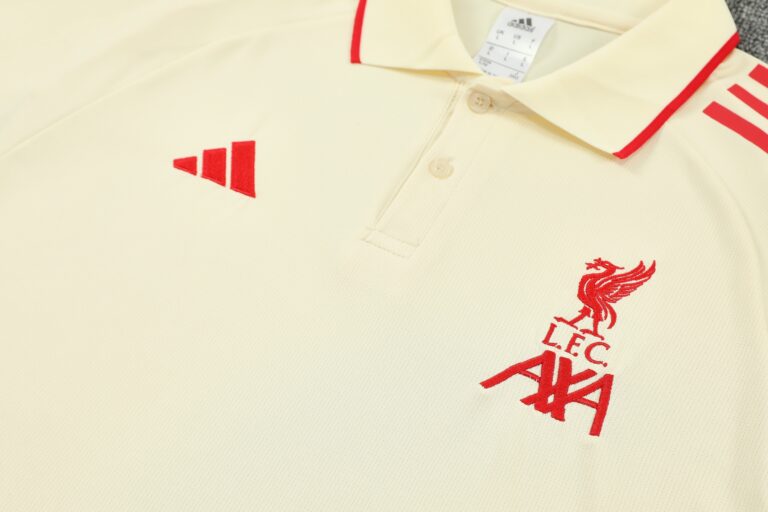 Mens Liverpool 2025/26 Suit White Polo