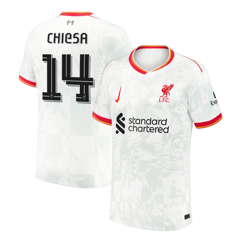 Mens Liverpool 2025/26 Third Jersey – Chiesa 14