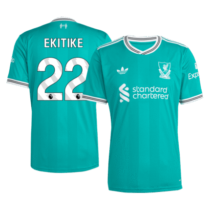Mens Liverpool 2025/26 Third Jersey – Ekitike 22