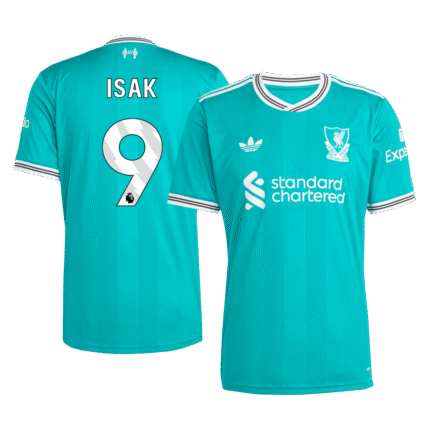Mens Liverpool 2025/26 Third Jersey – Isak 9