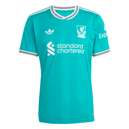 Mens Liverpool 2025/26 Third Jersey – Isak 9 front