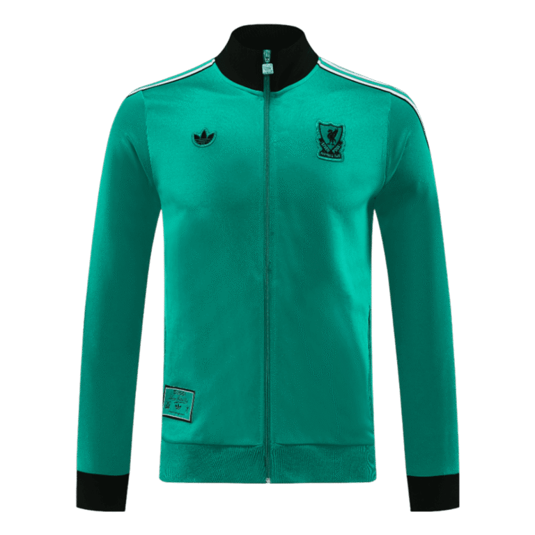 Mens Liverpool 2025/26 Track Green Jacket