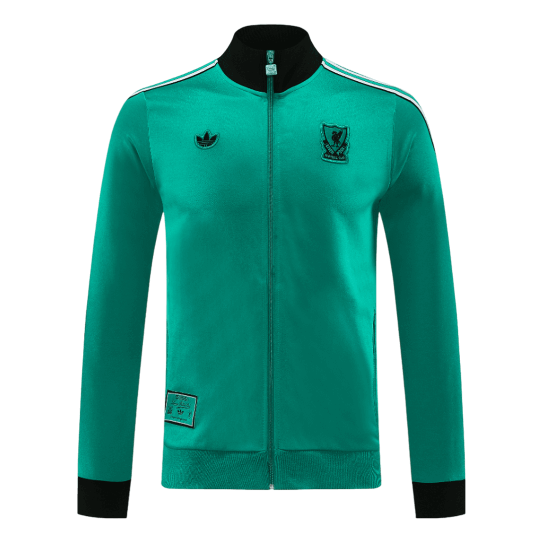 Mens Liverpool 2025/26 Track Green Jacket Mens Liverpool 2025/26 Track Green Jacket