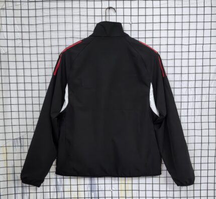 Mens Liverpool 2025/26 Windbreaker Black Jacket
