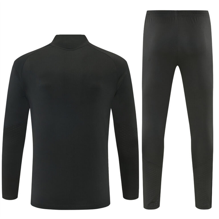 Mens Liverpool 2026/27 All Black Half-zip Tracksuit