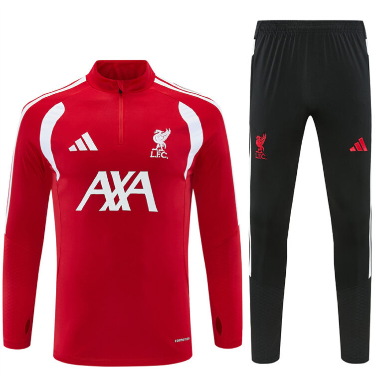 Mens Liverpool 2026/27 Half-zip Red Tracksuit