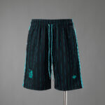 Mens Liverpool Terrace Icons Black Shorts