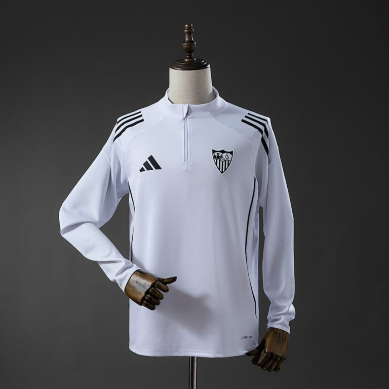 Mens Malaga 2025/26 Top White Training Jersey