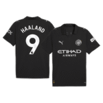 Mens Manchester City 2025/26 Away Jersey – Haaland 9