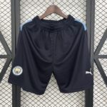Mens Manchester City 2025/26 Black Shorts