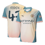 Mens Manchester City 2025/26 Fourth Jersey – Foden 47