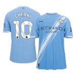 Mens Manchester City 2025/26 Home Jersey – Cherki 10