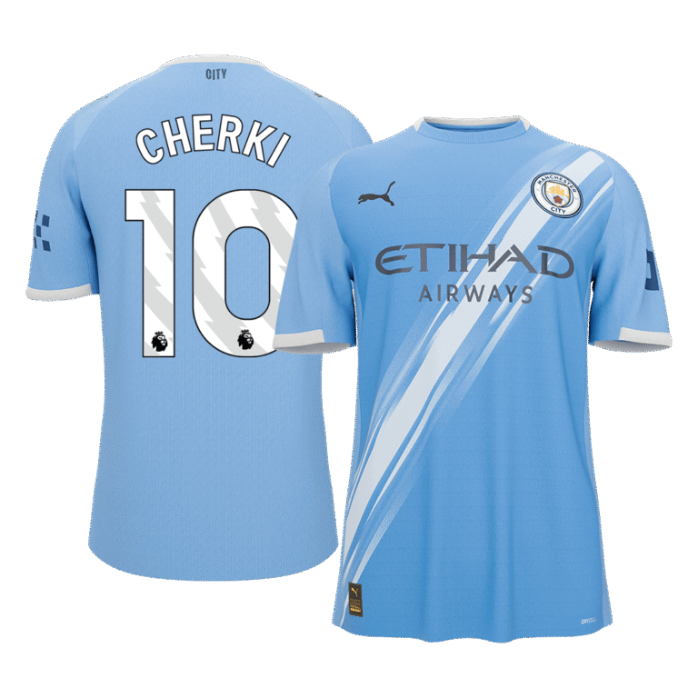 Mens Manchester City 2025/26 Home Jersey – Cherki 10