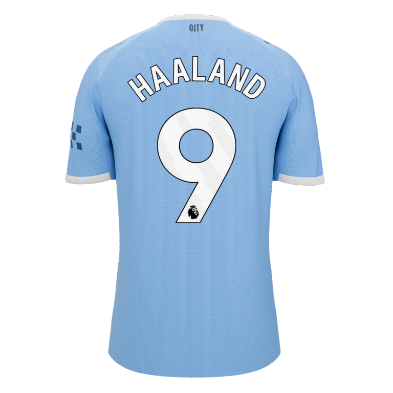 Mens Manchester City 2025/26 Home Jersey – Haaland 9