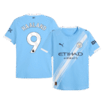 Mens Manchester City 2025/26 Home Jersey – Haaland 9 Player Version