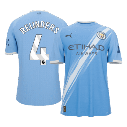 Mens Manchester City 2025/26 Home Jersey – Reijnders 4