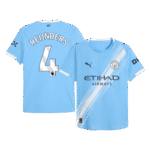 Mens Manchester City 2025/26 Home Jersey – Reijnders 4 Player Version