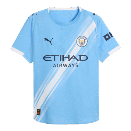 Mens Manchester City 2025/26 Home Jersey – Reijnders 4 Player Version front