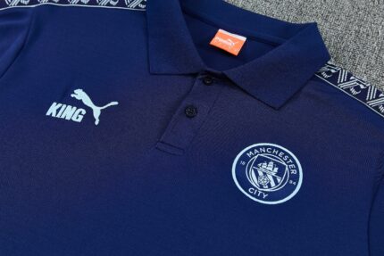 Mens Manchester City 2025/26 Suit Blue Polo
