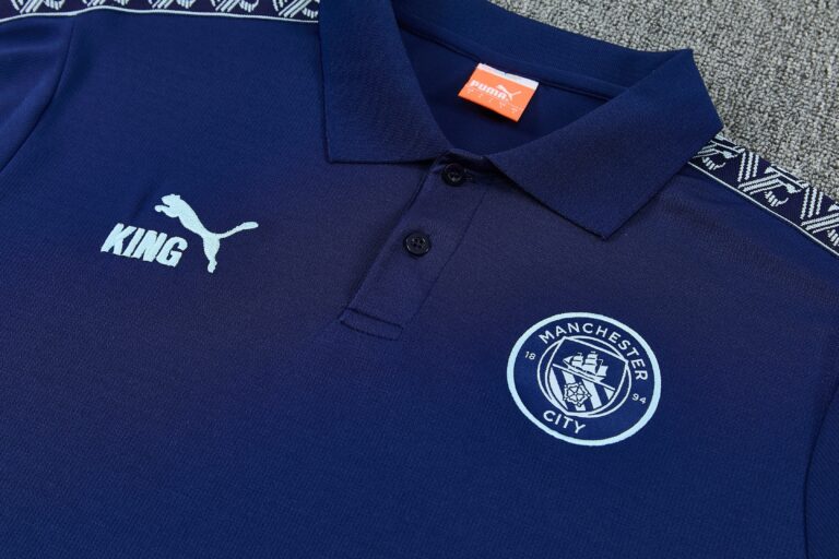 Mens Manchester City 2025/26 Suit Blue Polo