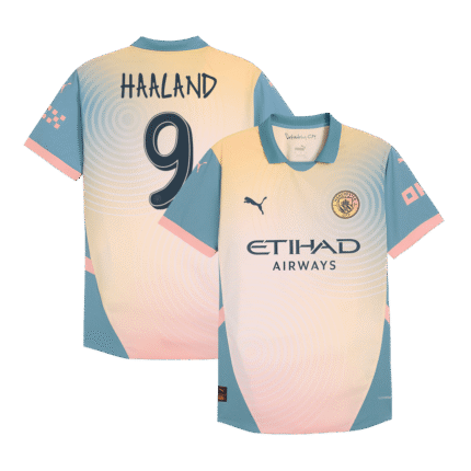 Mens Manchester City Retro Fourth Jersey – Haaland 9