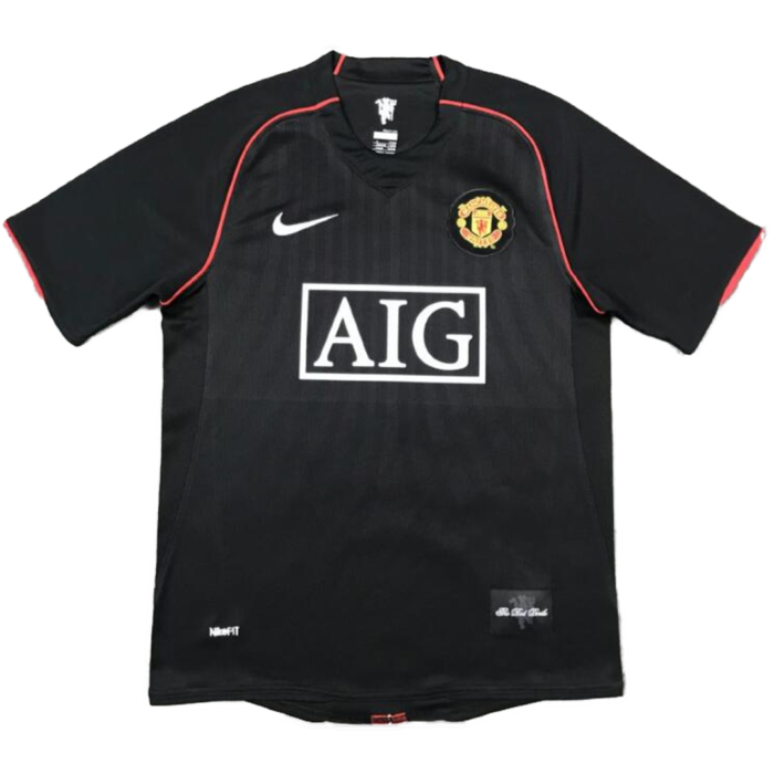Mens Manchester United 2007/08 Away Jersey – Ronaldo 7 front