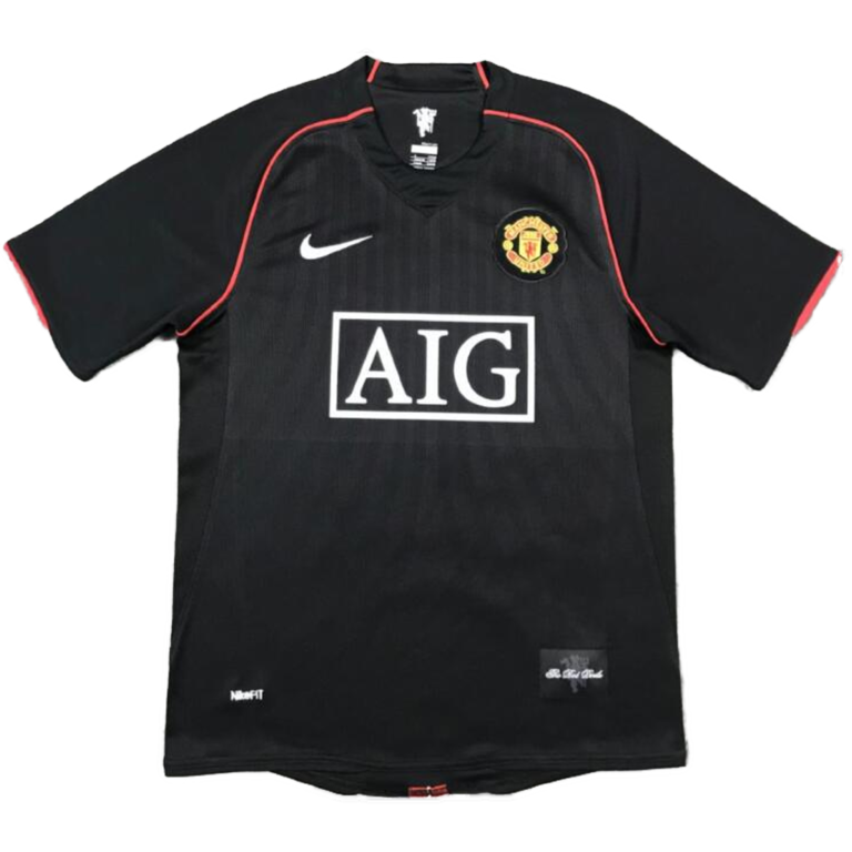Mens Manchester United 2007/08 Away Jersey – Ronaldo 7 front