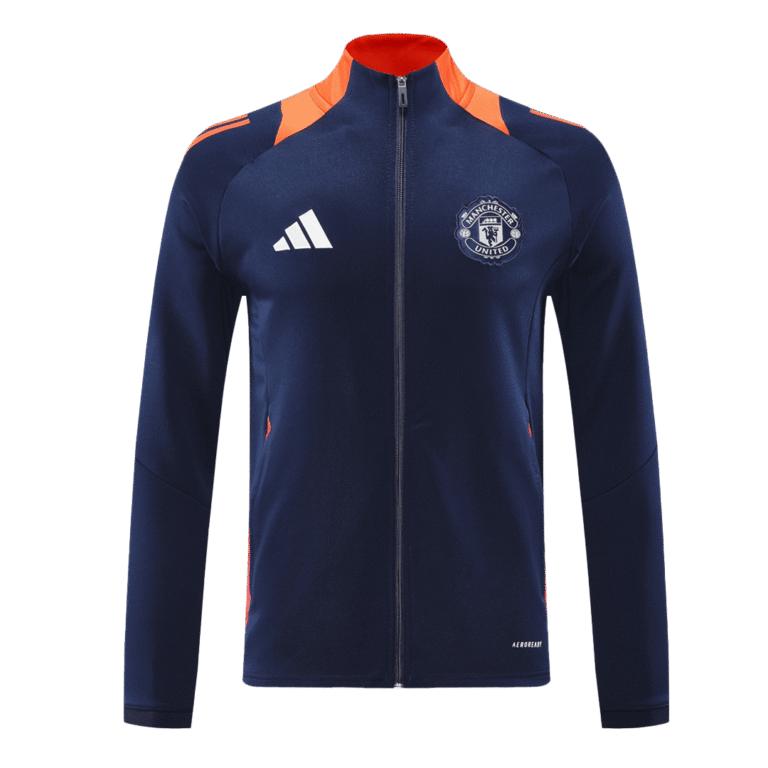 Mens Manchester United 2024/25 Track Navy Jacket