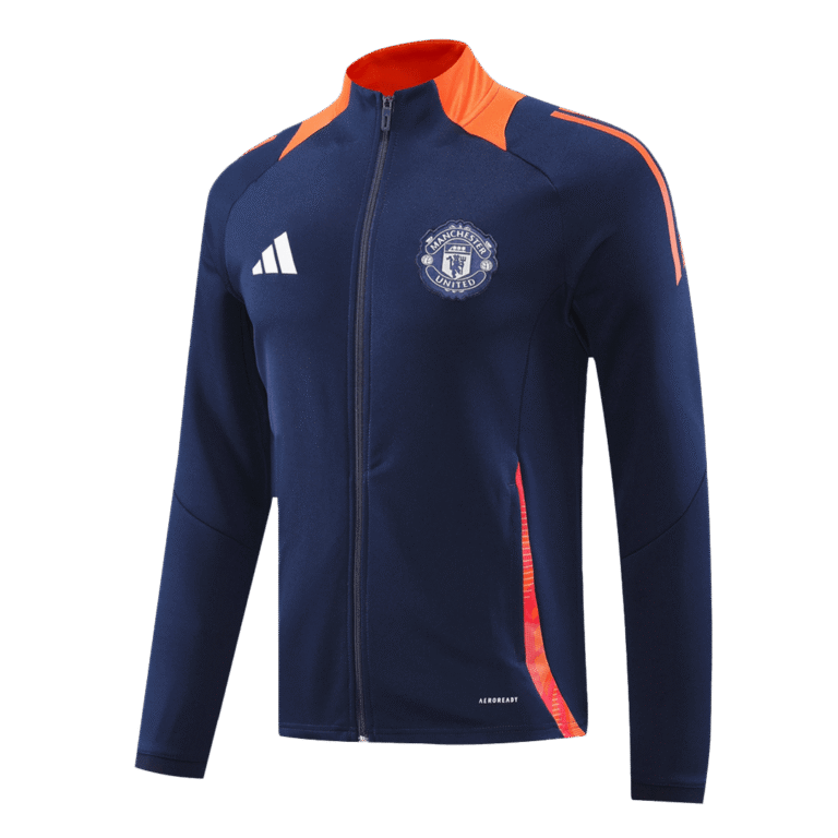 Mens Manchester United 2024/25 Track Navy Jacket