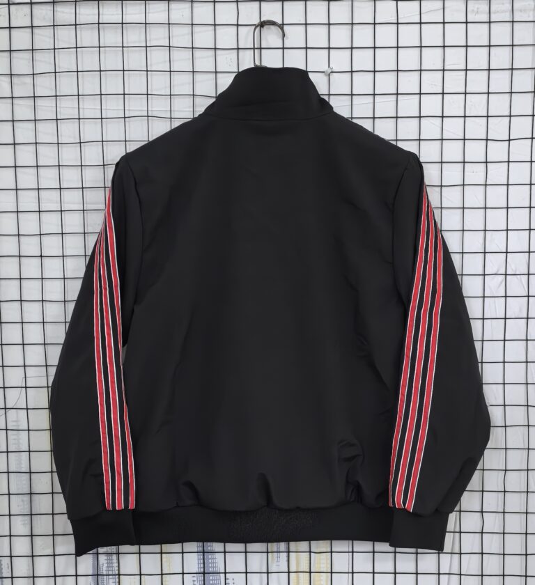 Mens Manchester United 2024/25 Windbreaker Black Jacket