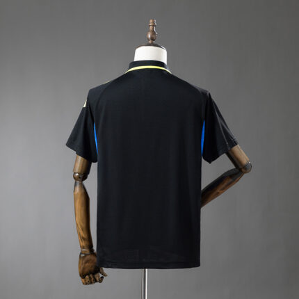 Mens Manchester United 2025/26 Black Polo