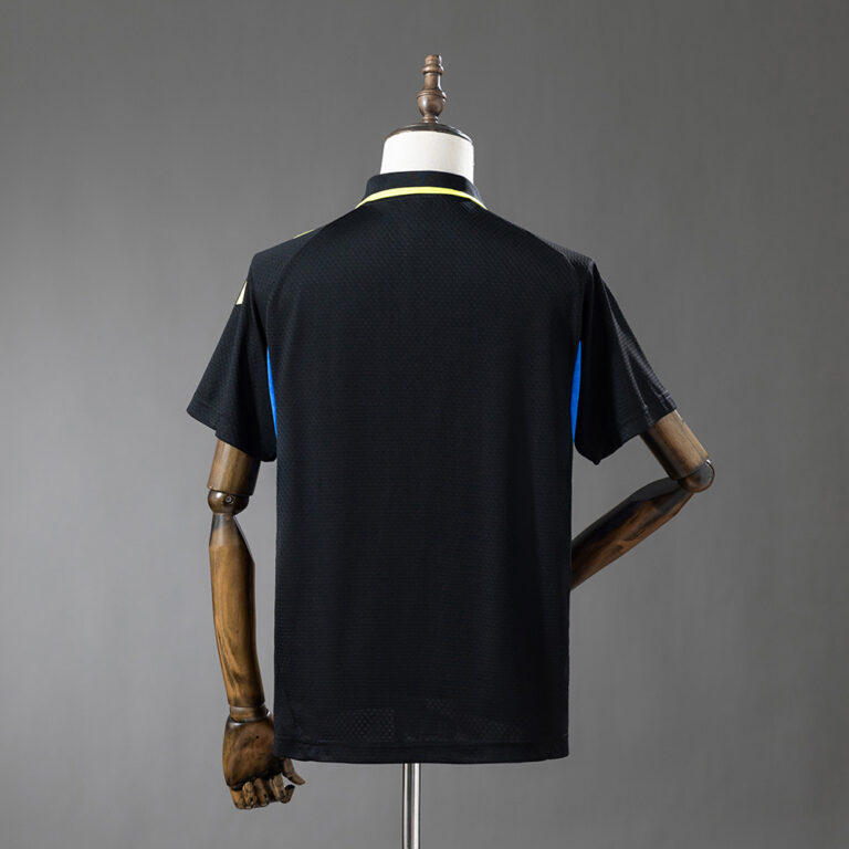 Mens Manchester United 2025/26 Black Polo