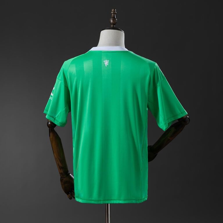 Mens Manchester United 2025/26 Goalkeeper Green Jersey