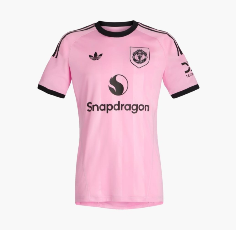 Mens Manchester United 2025/26 Goalkeeper Jersey