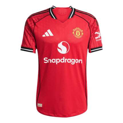 Mens Manchester United 2025/26 Home Jersey – B. Fernandes 8