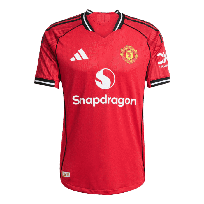 Mens Manchester United 2025/26 Home Jersey – B. Fernandes 8