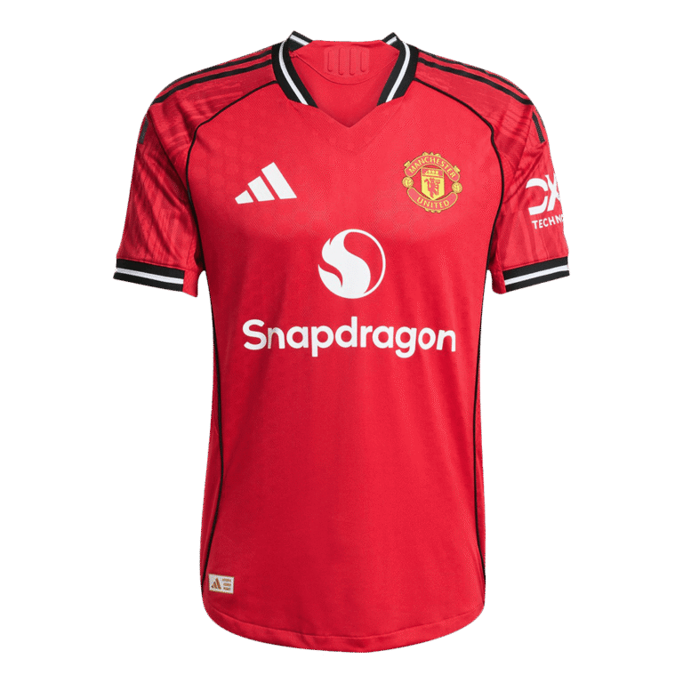 Mens Manchester United 2025/26 Home Jersey – B. Fernandes 8