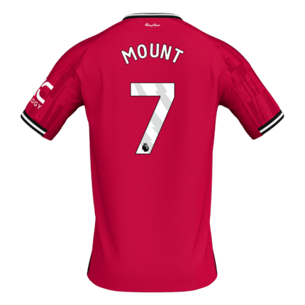 Mens Manchester United 2025/26 Home Jersey – Mount 7