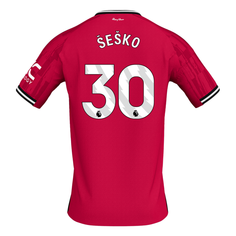 Mens Manchester United 2025/26 Home Jersey – Sesko 30