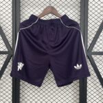 Mens Manchester United 2025/26 Purple Shorts