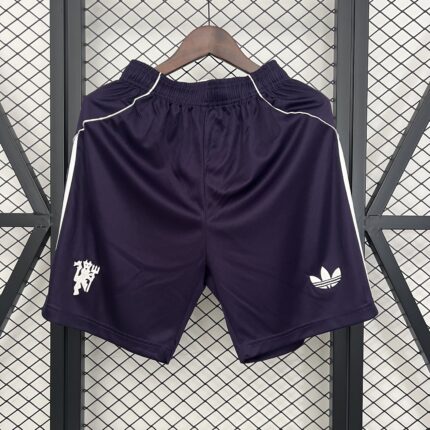 Mens Manchester United 2025/26 Purple Shorts