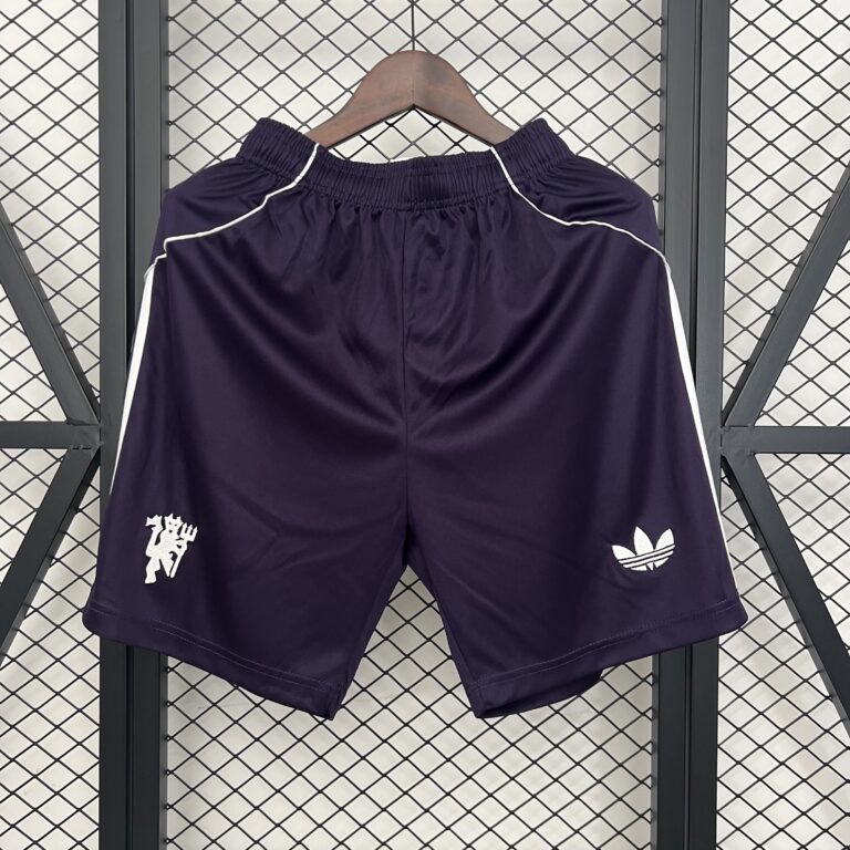 Mens Manchester United 2025/26 Purple Shorts