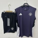 Mens Manchester United 2025/26 Purple Training Vest