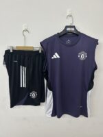 Mens Manchester United 2025/26 Purple Training Vest
